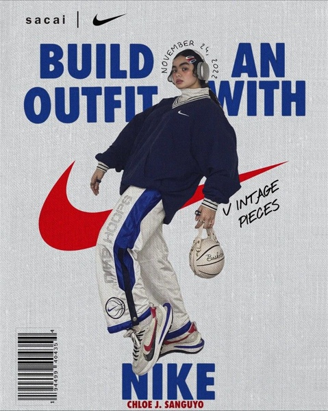 outfit set, athletic set, tracksuit set, sportswear outfit, matching set, sport outfit, brand awareness, new arrival, modern typography, editorial, bold, energetic, blue, red, neutral
